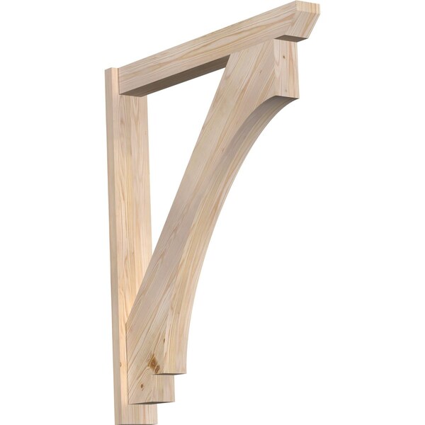 Ekena Millwork Imperial Slat Smooth Outlooker, Douglas Fir, 5 1/2"W x 38"D x 46"H OUT06X38X46IMP06SDF - main